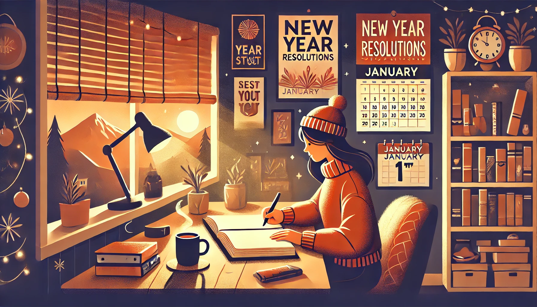 Setting New Year resolutions require being realistic if, indeed, you purpose to achieve them.