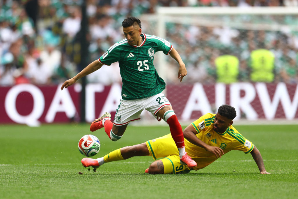 Mexico dominated in the 2026 World Cup opening match against nine-man South Africa to beat them 2 – 0 on Thursday, June 11, 2026.