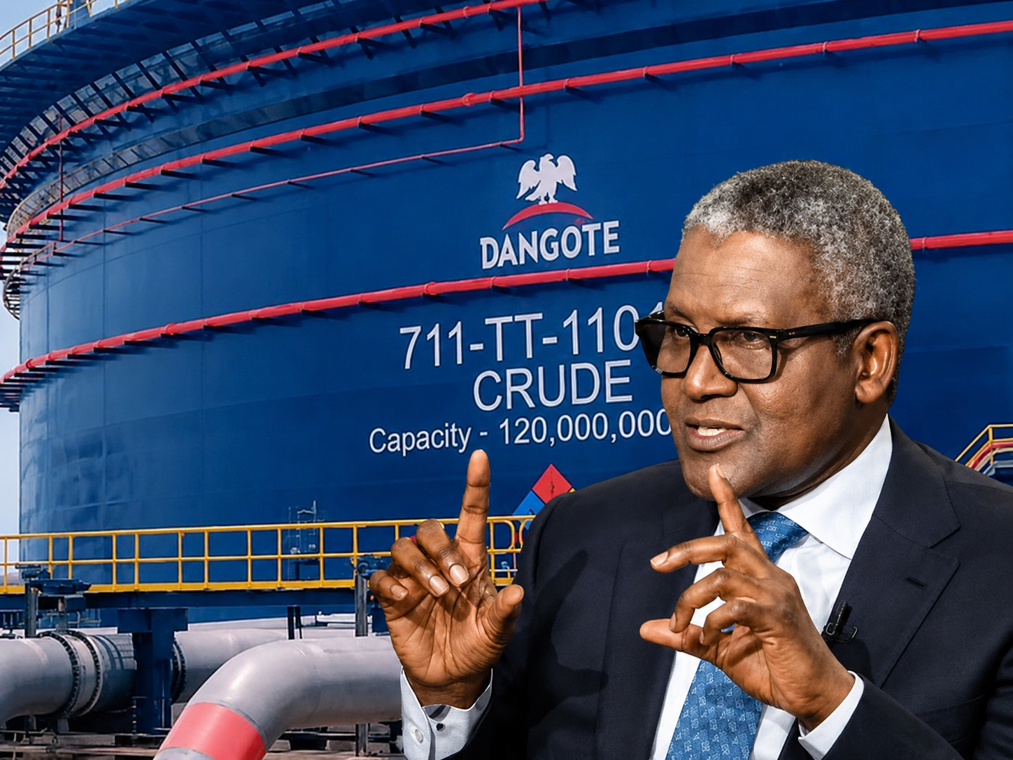 According to reliable reports, the proposed Dangote refinery in the East African nation will produce 700,000 barrels per day. According to reliable reports, the proposed Dangote refinery in the East African nation will produce 700,000 barrels per day.