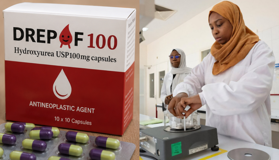 DREPAF is maufactured in Senegal by Teranga Pharma in partnership with Drep.Afrique.