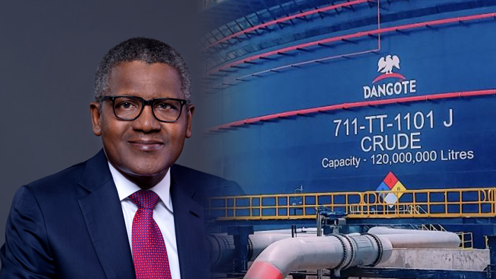 Dangote said proceeds would fund an expansion to 1.4 million barrels per day.
